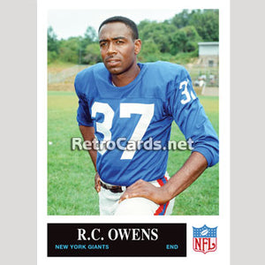 1965P R.C. Owens New York Giants