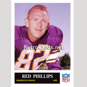 1965P Red Phillips Minnesota Vikings