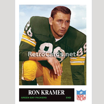 1965P Ron Kramer Green Bay Packers – RetroCards