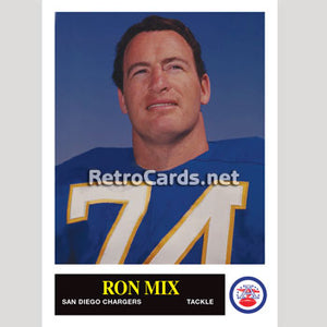1965P Ron Mix San Diego Chargers