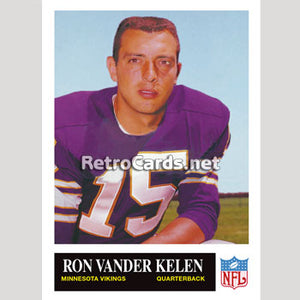 1965P Ron Vander Kellen Minnesota Vikings