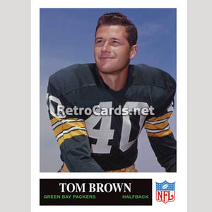 1965P Tom Brown Green Bay Packers