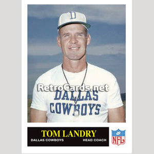1965P Tom Landry Dallas Cowboys