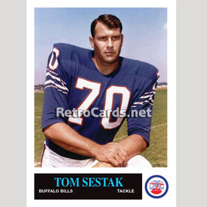 1965P Tom Sestak Buffalo Bills