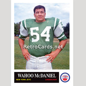 1965P Wahoo McDaniel New York Jets