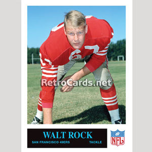 1965P Walt Rock San Francisco 49ers