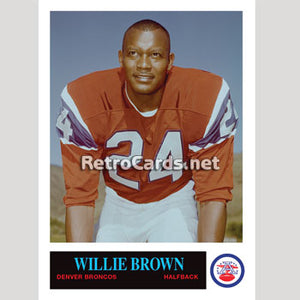 1965P Willie Brown Denver Broncos