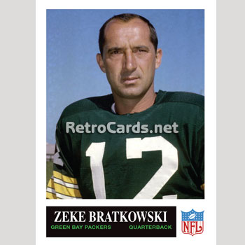1965P-Zeke-Bratkowski-Green-Bay-Packers
