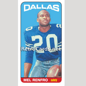 1965T Mel Renfro Dallas Cowboys