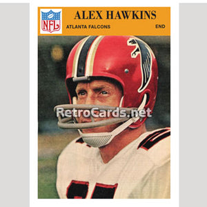 1966P Alex Hawkins Atlanta Falcons