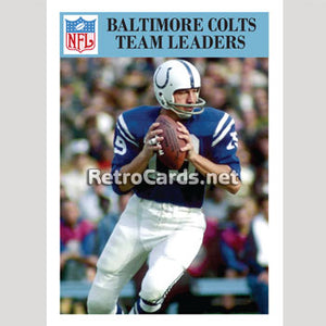 1966P Team Leaders Baltimore Colts
