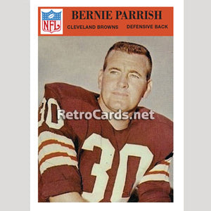 1966P Bernie Parrish Cleveland Browns
