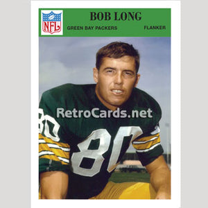 1966PB Bob Long Green Bay Packers
