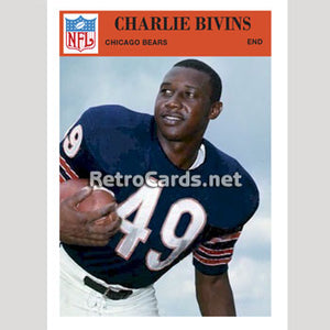 1966P Charlie Bivins Chicago Bears