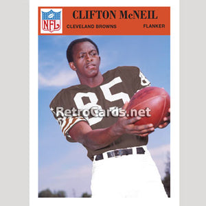 1966P Clifton McNeil Cleveland Browns