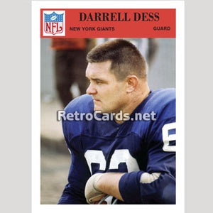 1966P Darrell Dess New York Giants