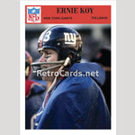1966P-Ernie-Koy-New-York-Giants