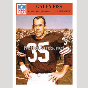 1966P Galen Fiss Cleveland Browns