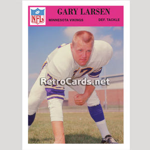 1966P Gary Larsen Minnesota Vikings