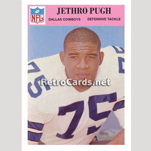 1966PB Jethro Pugh Dallas Cowboys