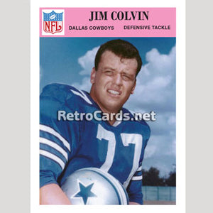 1966PB Jim Colvin Dallas Cowboys