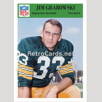 : 1968 Topps # 183 Jim Grabowski Green Bay Packers (Football  Card) NM Packers Illinois : Collectibles & Fine Art