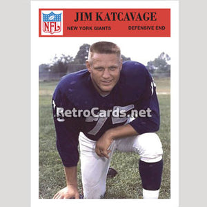 1966P Jim Katcavage New York Giants