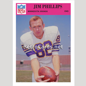 1966P Jim Phillips Minnesota Vikings