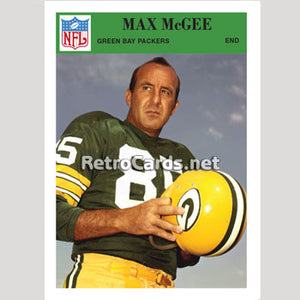 1966PB Max McGee Green Bay Packers