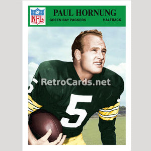 1966PB Paul Hornung Green Bay Packers