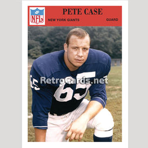 1966P Pete Case New York Giants
