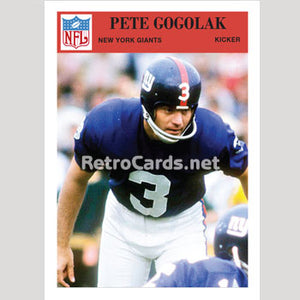 1966P Pete Gogolak New York Giants