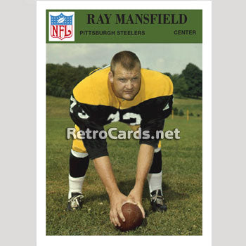1966P-Ray-Mansfield-Pittsburgh-Steelers