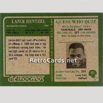 1966P-Rentzel-backs