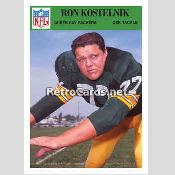 1966P Green Bay Packers RetroCards Set