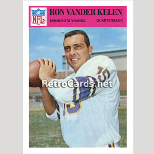 1966P Ron Vander Kelen Minnesota Vikings