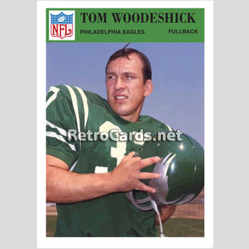 : 1970 Topps # 210 Tom Woodeshick Philadelphia Eagles