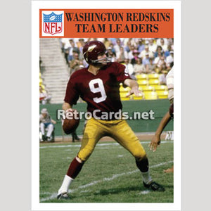 1966P Team Leaders Washington Redskins
