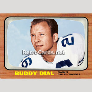 1966T Buddy Dial Dallas Cowboys
