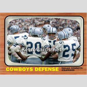 1966T Cowboys Defense Dallas Cowboys