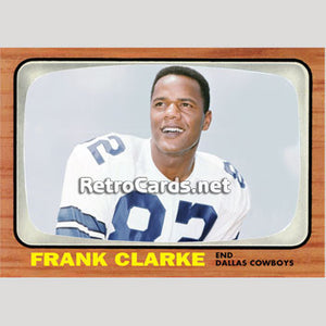 1966T Frank Clarke Dallas Cowboys