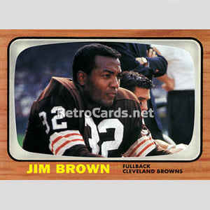 1966T Jim Brown NFL All Stars