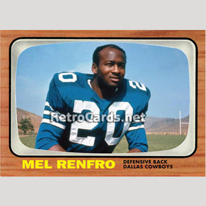 1966T Mel Renfro Dallas Cowboys