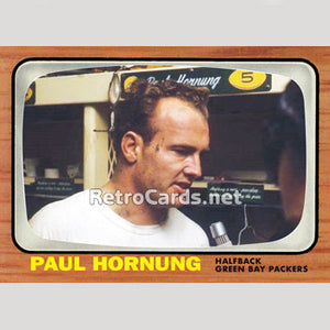 1966T Paul Hornung NFL All Stars