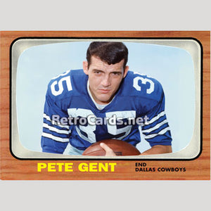 1966T Pete Gent Dallas Cowboys