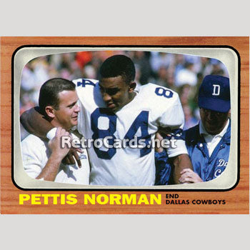 1970T Pettis Norman Dallas Cowboys – RetroCards