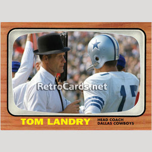 1966T Tom Landry Dallas Cowboys