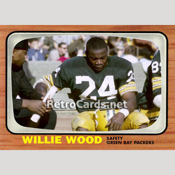 1966T Willie Wood Green Bay Packers – RetroCards