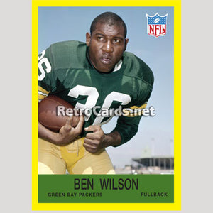 1967P Ben Wilson Green Bay Packers