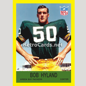 1967P Bob Hyland Green Bay Packers